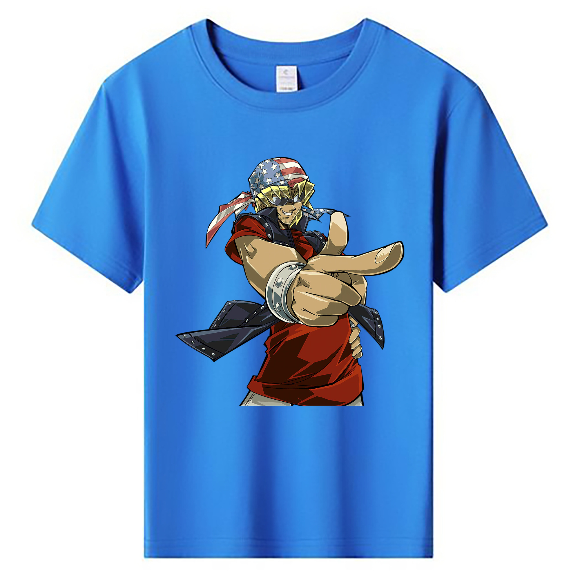 （画像用） 遊☆戯☆王 Yu-Gi-Oh! 綿100％キッズTシャツ（フロントプリント）